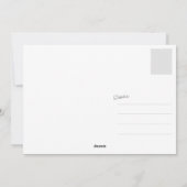 Wilde harten Valentijnsdag Briefkaart (Achterkant)