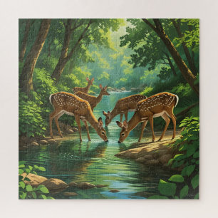 Wilde Hertpuzzel Legpuzzel