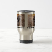 Wilde honden redden ons leven reisbeker (Center)