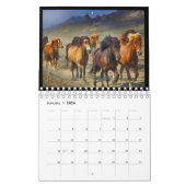 WILDE HORSES, DAGJAAR KALENDER (Jan 2026)