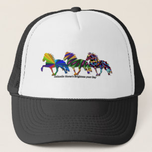Wilde IJslandse paarden Trucker Pet