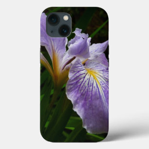Wilde Iris Bloem Paarse Bloemen iPhone 13 Hoesje