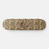 Wilde jachtluipaard skateboard (Horizontaal)