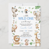 Wilde Jongen Safari Kaart (Voorkant)