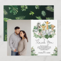 Wilde Jungle Safari Dieren Tropische Baby Shower