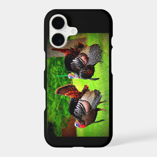 Wilde Kalkoenen Versierde Hoesje voor Telefoon