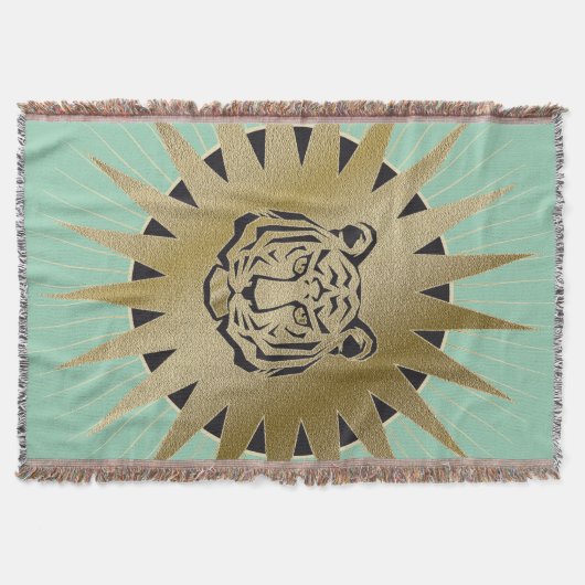Wilde kat - Blanket Deken (Voorkant)