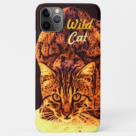 WILDE KAT KITTEN Case-Mate iPhone CASE (Achterkant)