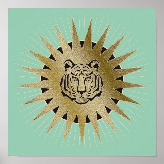 Wilde kat - Poster (Voorkant)