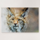 wilde kat puzzel (Horizontaal)