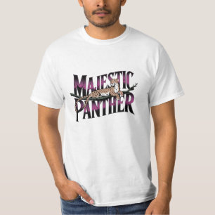 Wilde katten met Panther Design T-shirt