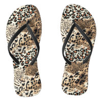 Wilde katten Modern Animal Leopard Print Patroon