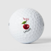 Wilde Kers Golfballen (Voorkant)