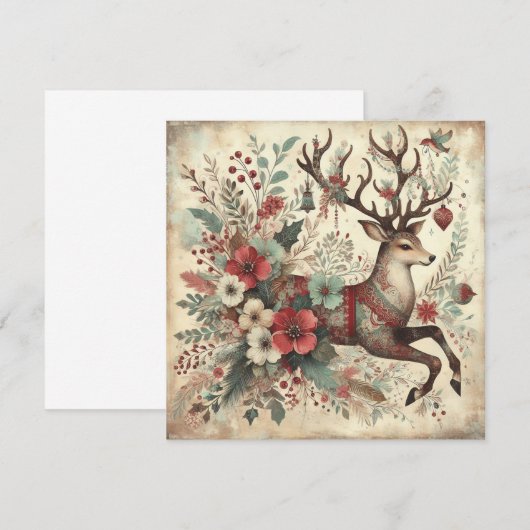 Wilde Kerstbloem (Voorkant / Achterkant)