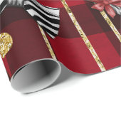 Wilde Kerstmis 1 Cadeaupapier (Rol Hoek)