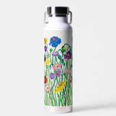 Wilde Klaprozen Waterfles (Voorkant)