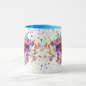 Wilde Kleurensplash Mok (Midden)