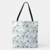 Wilde knoflook bloemen kot. Canvas tas (Voorkant)