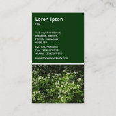 Wilde knoflook - Donkergroen Visitekaartje (Achterkant)