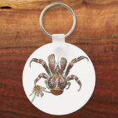 Wilde kokoskrab uit Carriboon Sleutelhanger (Voorkant)