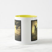 Wilde konijnen Ceramic Coffee Mok (Midden)