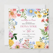 Wilde liefde | Schattige Vrijgezellenfeest voor wi Kaart (Voorkant)