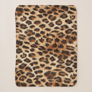 Wilde Luipaard Dierenprint Sherpa Fleece Deken – 