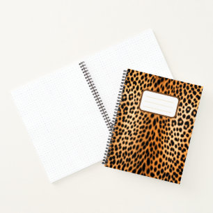 Wilde Luipaard Energie – Moedige Dierenprint Mode Notitieboek