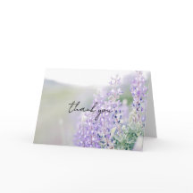 Wilde Lupine Dankkaart