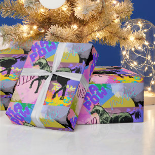 wilde merrie strip cadeaupapier