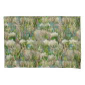 Wilde milieuvriendelijke inheemse grassen in het v kussensloop (Voorkant)