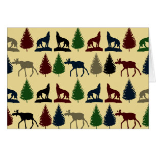 Wilde Moose Wolf Wilderness Mountain Cabin Rustic