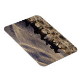 Wilde Mustang-paarden in de woestijn 1 Magneet (Rechterzijde)