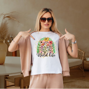 Wilde natuur t-shirt