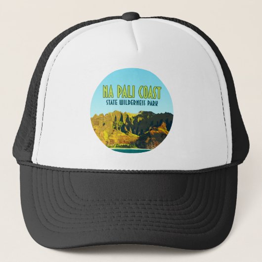 Wilde natuurpark Hawaii  Trucker Pet (Voorkant)