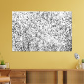 Wilde olievlek canvas afdruk (Insitu (Woonkamer))