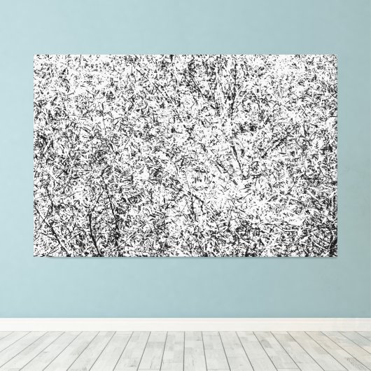 Wilde olievlek canvas afdruk (Insitu (Houten vloer))