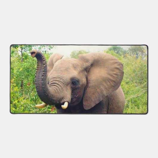 Wilde Olifant in de Jungle Bureaumat (Voorkant)