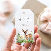 Wilde op weg lieve Baby shower dank u Cadeaulabel