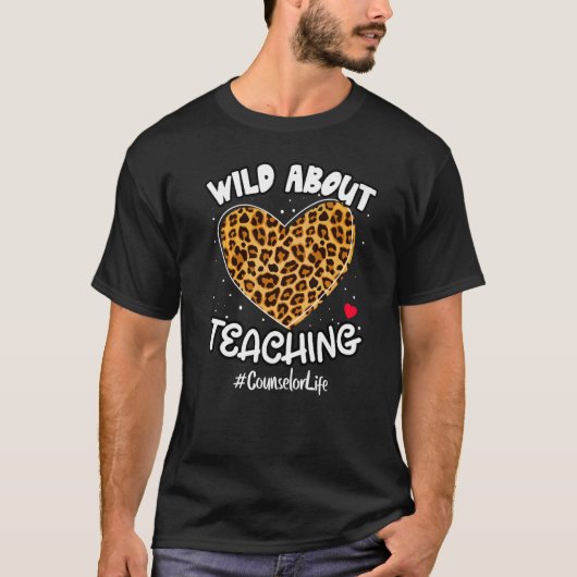 Wilde over het lesgeven van schooladviseur Life Sq T-shirt (Voorkant)