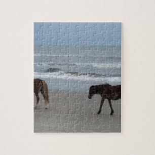 Wilde paarden Buitenter Banks Legpuzzel