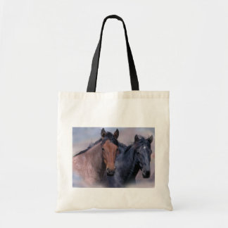 Wilde paarden Canvas tas