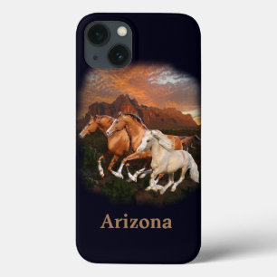 Wilde paarden iPhone 13 hoesje