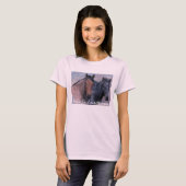 Wilde paarden Dames T-Shirt (Voorkant volledig)