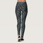 Wilde paarden die Leggings uitvoeren (Achterkant)