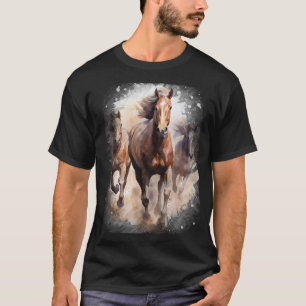 Wilde Paarden Donderende Hoeven T-shirt