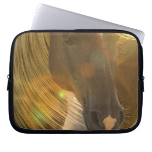 Wilde paarden Foto Electronics Bag Laptop Sleeve