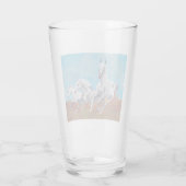 Wilde paarden glas (Achterkant)