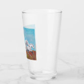 Wilde paarden glas (Links)