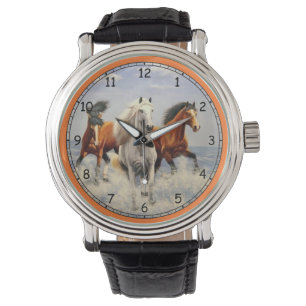 Wilde paarden horloge